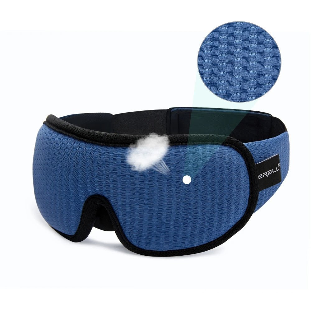3D Sleeping Mask Block Out Light Soft Padded - Alpha Omega Vitality