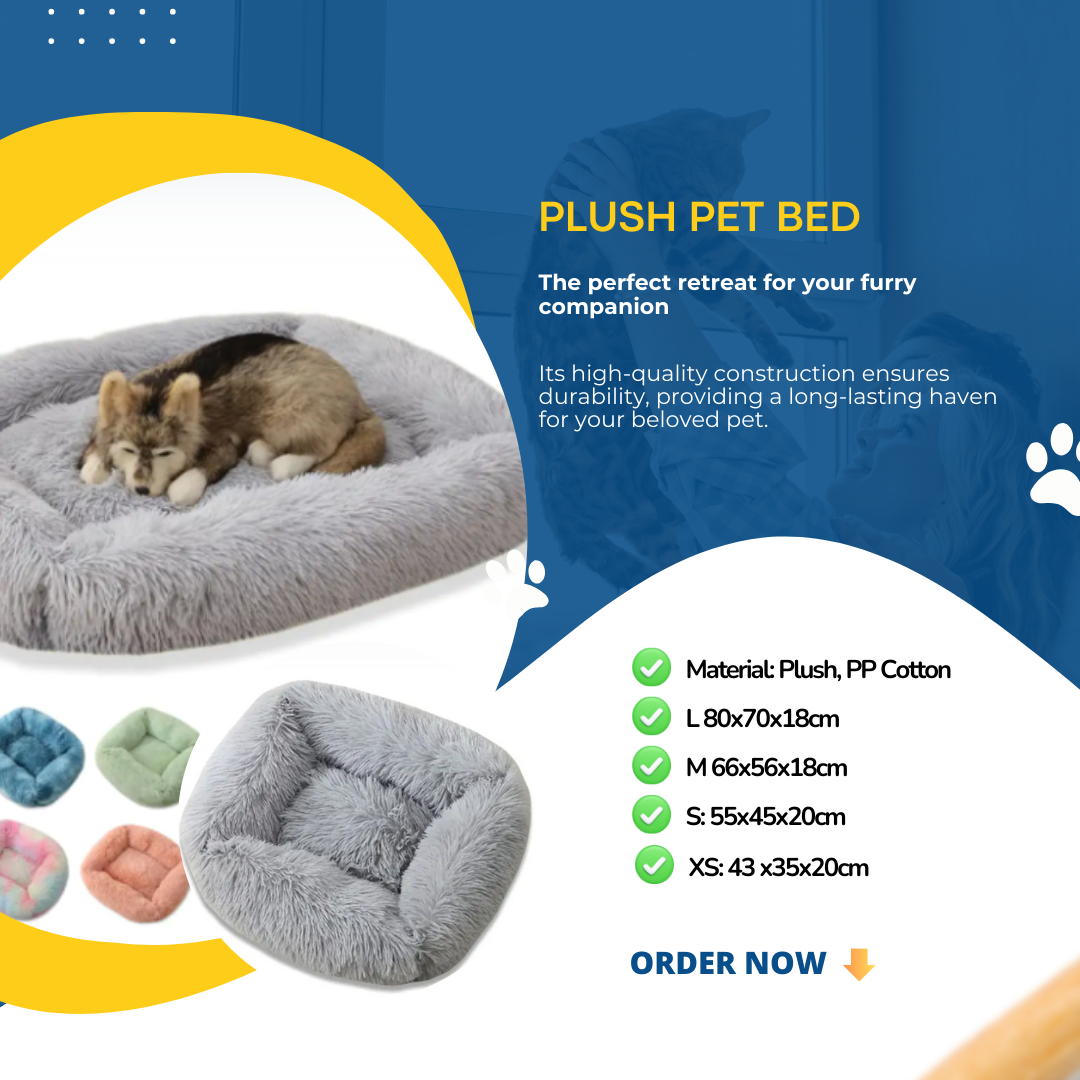 Plush Pet Bed