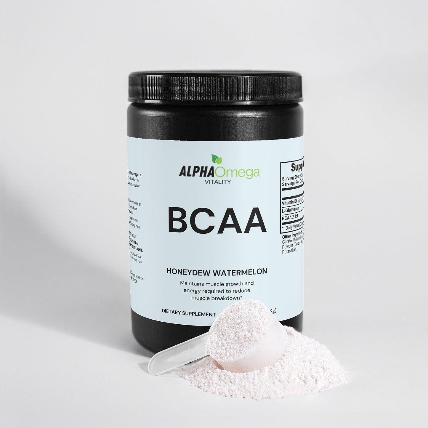 BCAA Post Workout Powder (Honeydew/Watermelon)