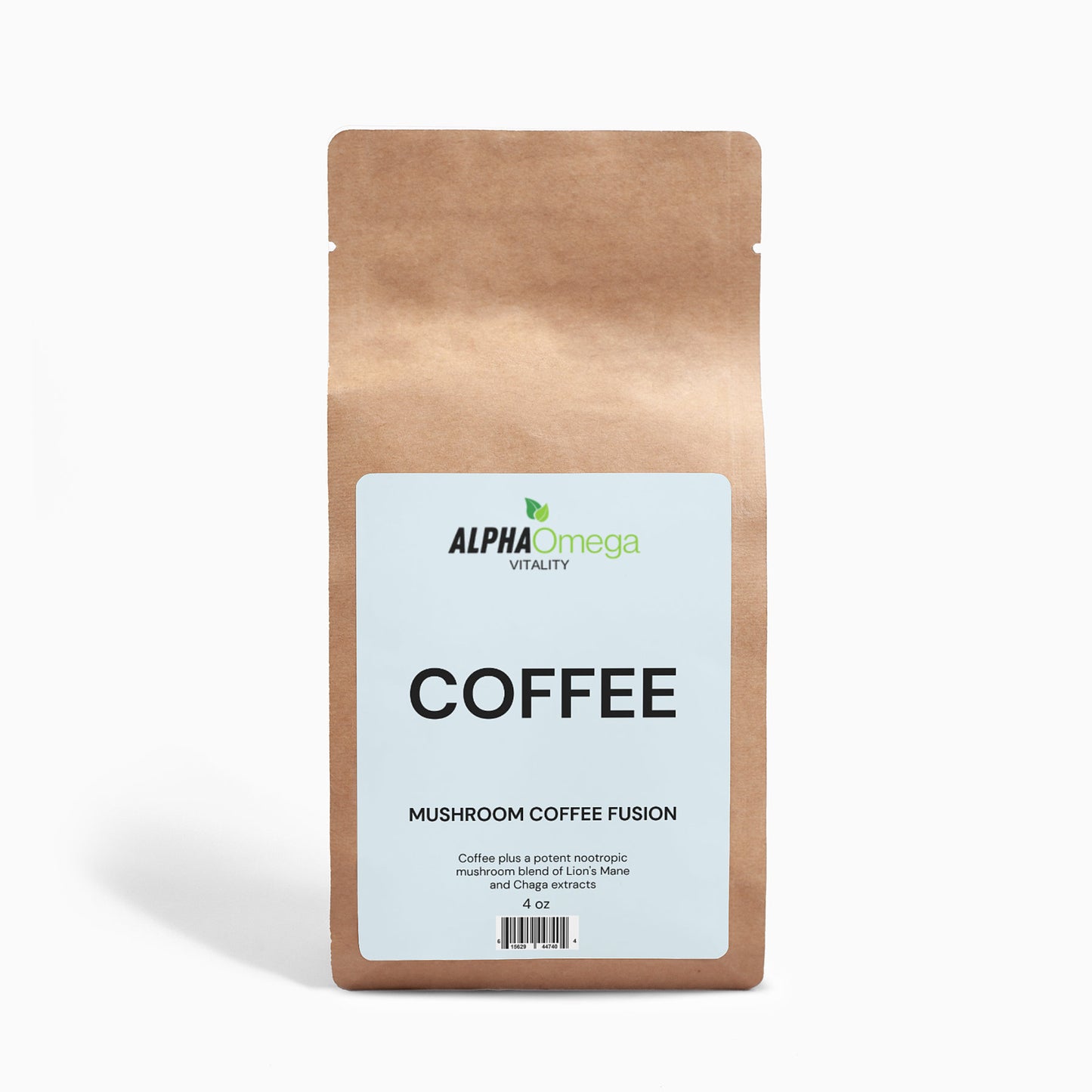 Mushroom Coffee Fusion - Lion’s Mane & Chaga 4oz