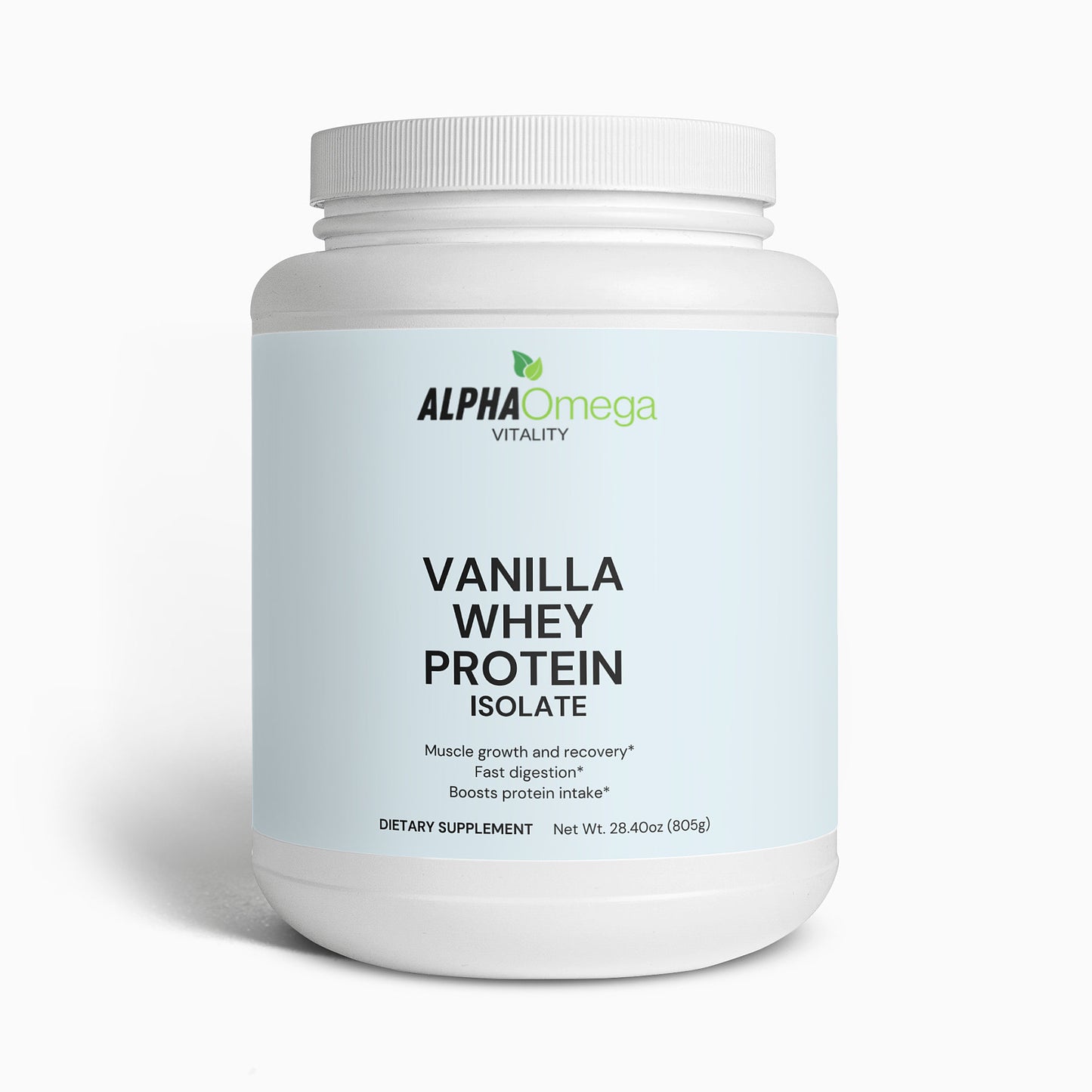 Whey Protein Isolate (Vanilla)