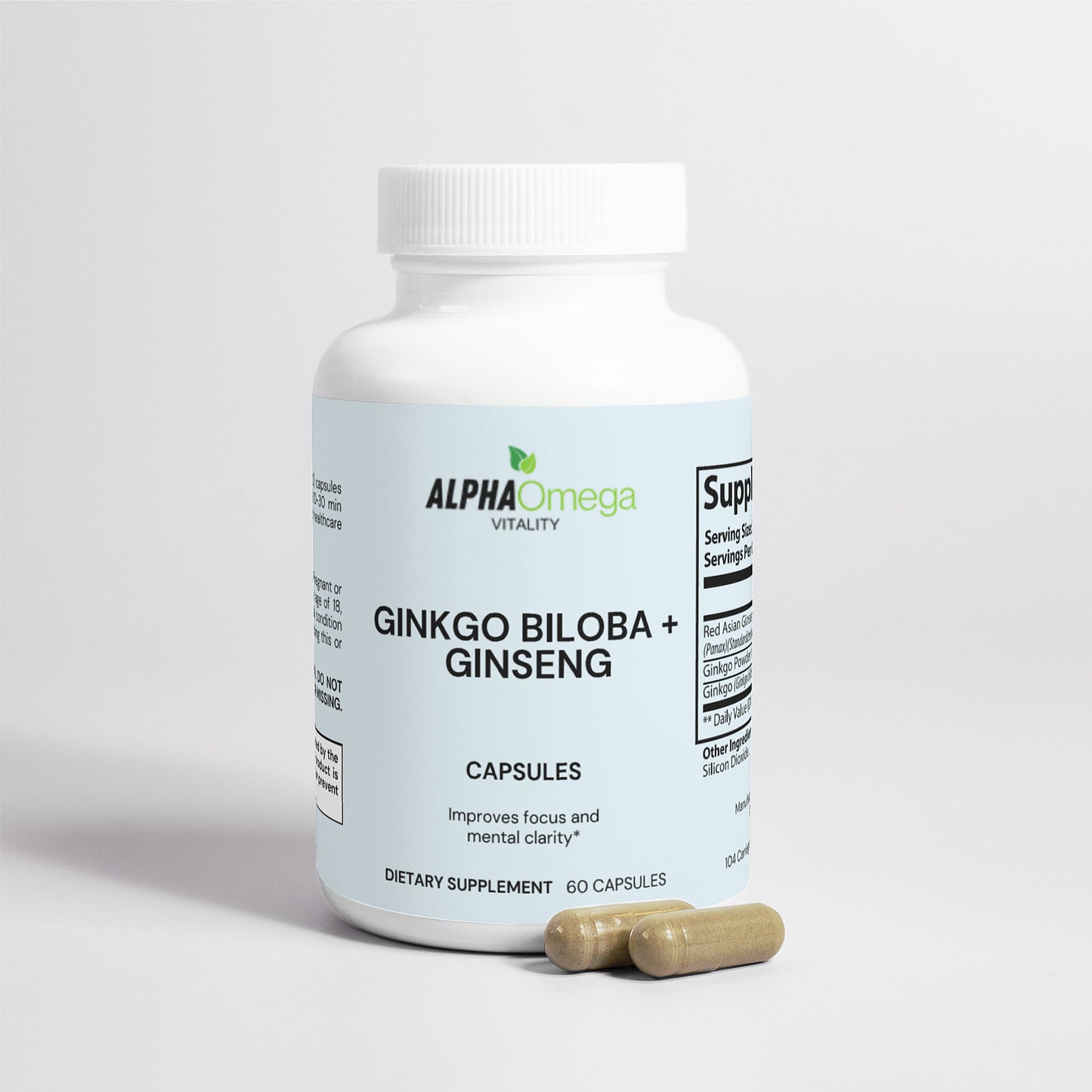 Ginkgo Biloba + Ginseng