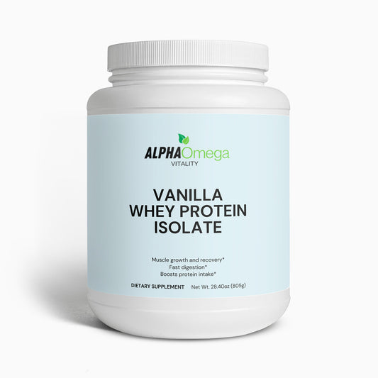 Whey Protein Isolate (Vanilla)