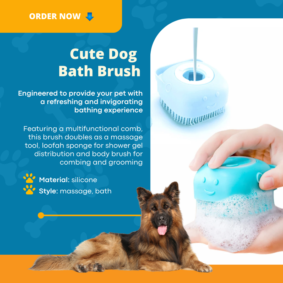 Dog Bath Brush