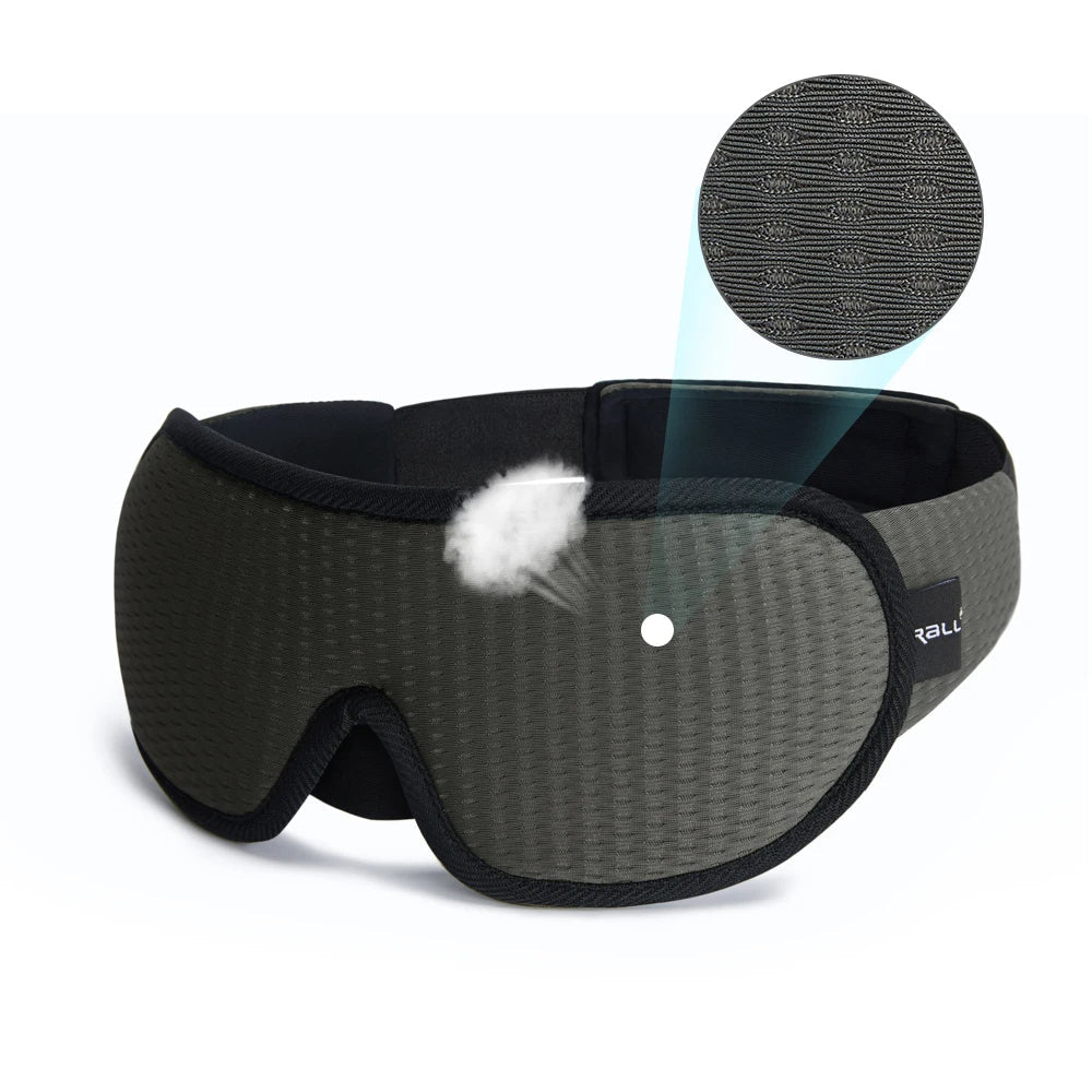 3D Sleeping Mask Block Out Light Soft Padded - Alpha Omega Vitality