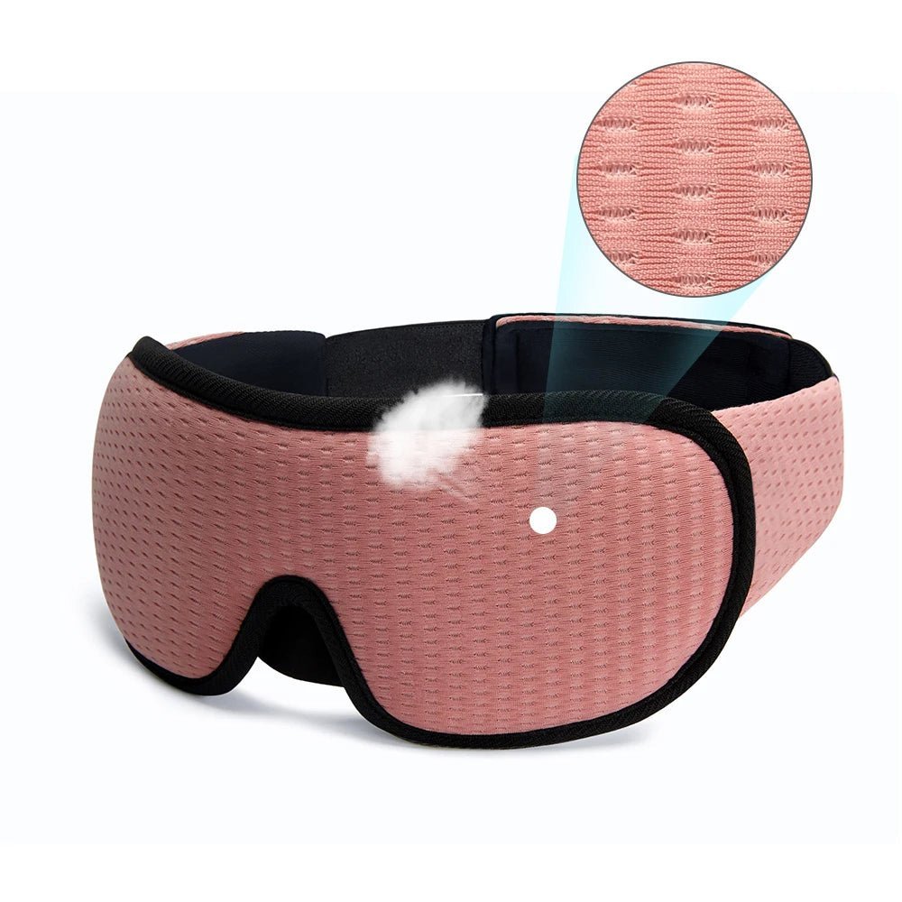 3D Sleeping Mask Block Out Light Soft Padded - Alpha Omega Vitality