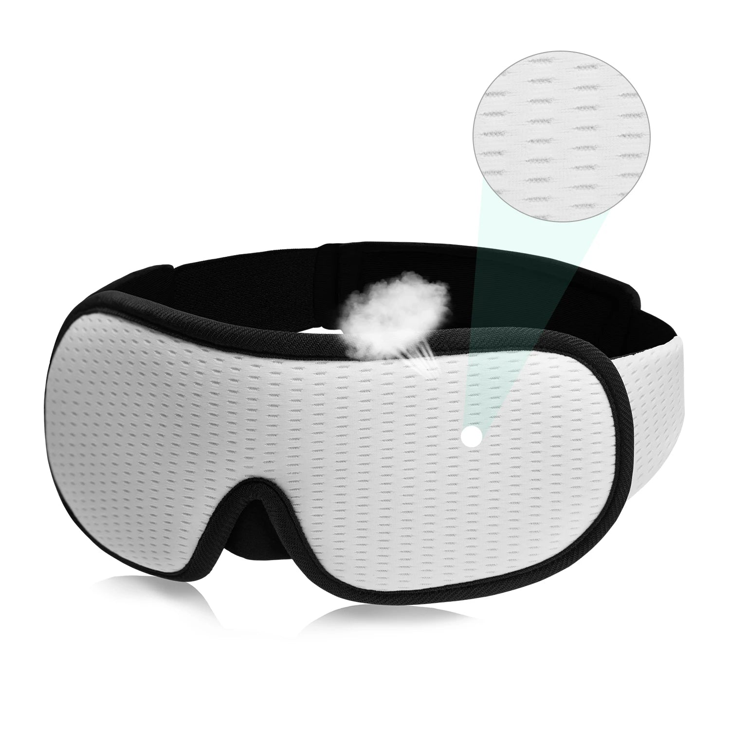 3D Sleeping Mask Block Out Light Soft Padded - Alpha Omega Vitality