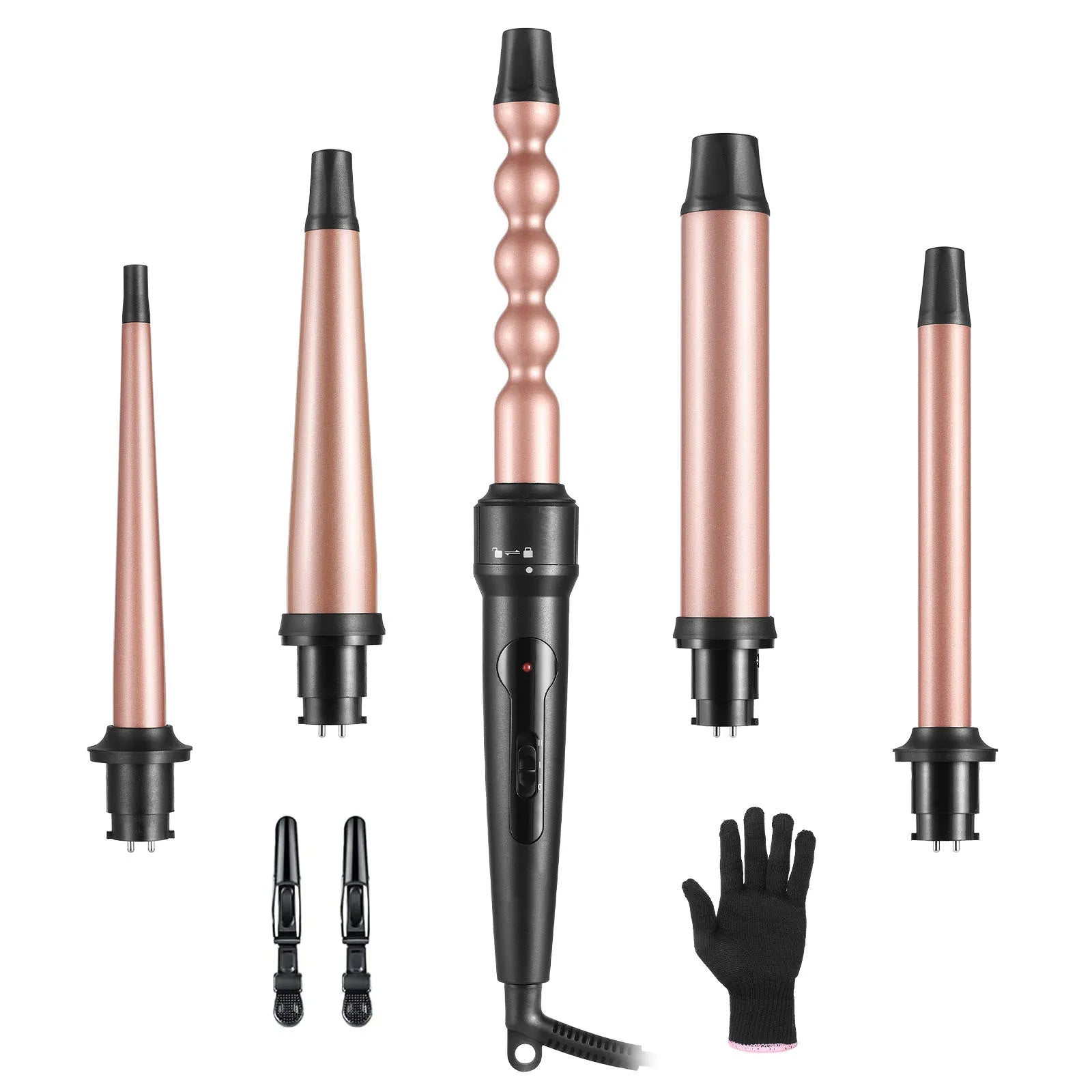 5 in 1 Curler Iron - Alpha Omega Vitality