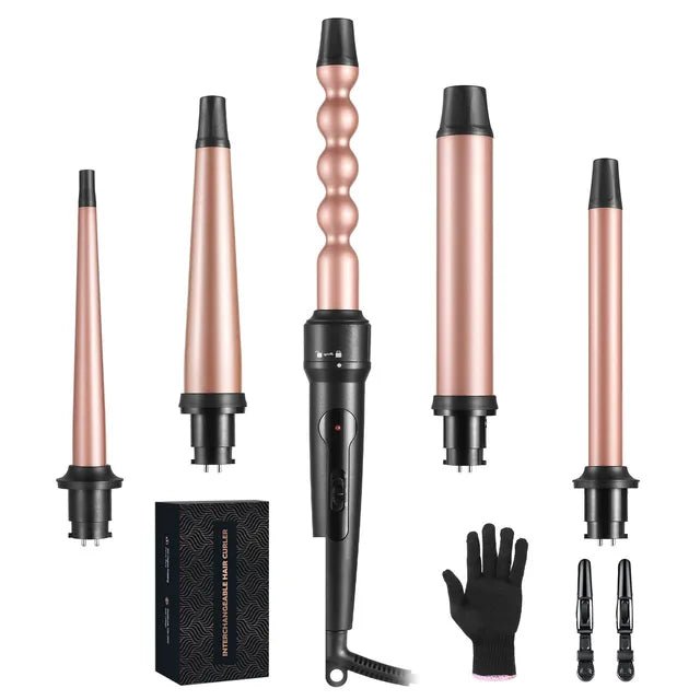 5 in 1 Curler Iron - Alpha Omega Vitality