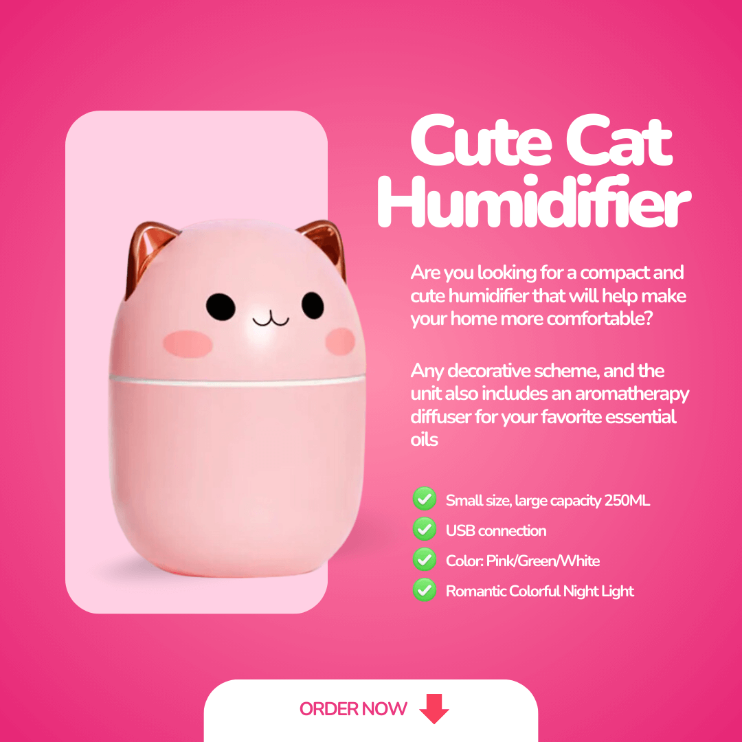 Cute Cat Humidifier