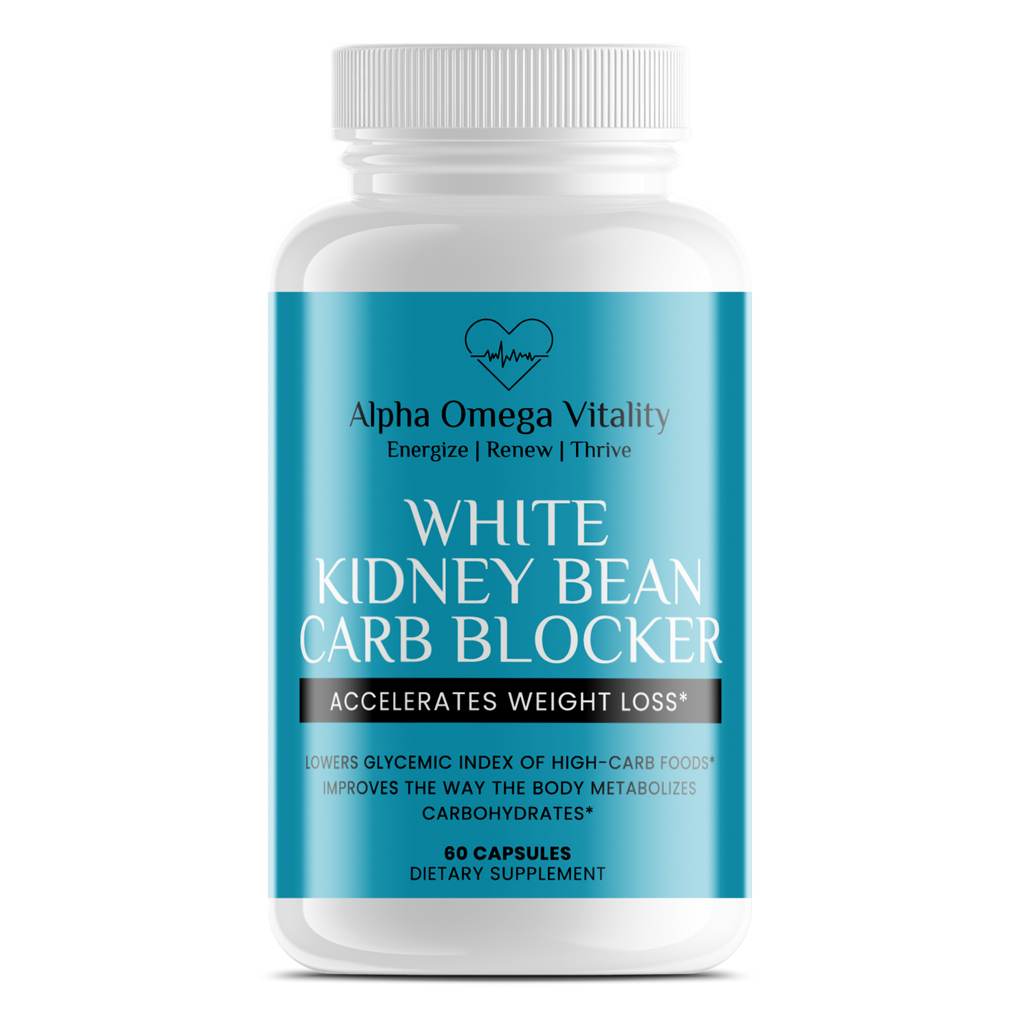 White Kidney Carb Bean Blocker