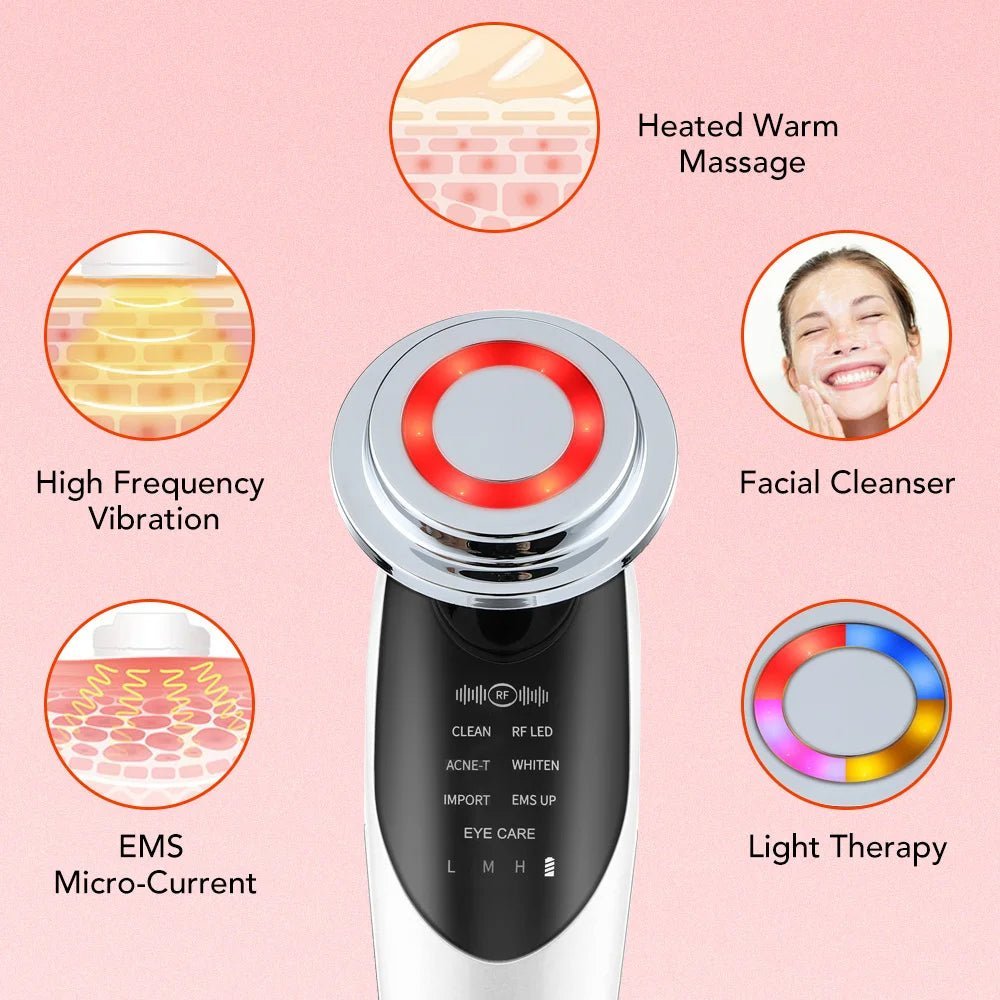 7 in 1 EMS Face Lifting Device - Alpha Omega Vitality