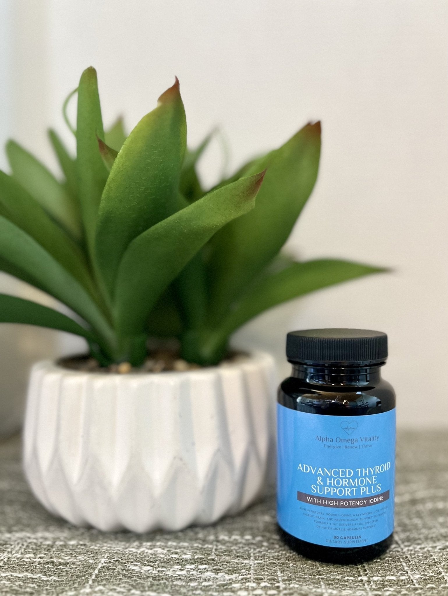 Advanced Thyroid & Hormone Support Plus - Alpha Omega Vitality