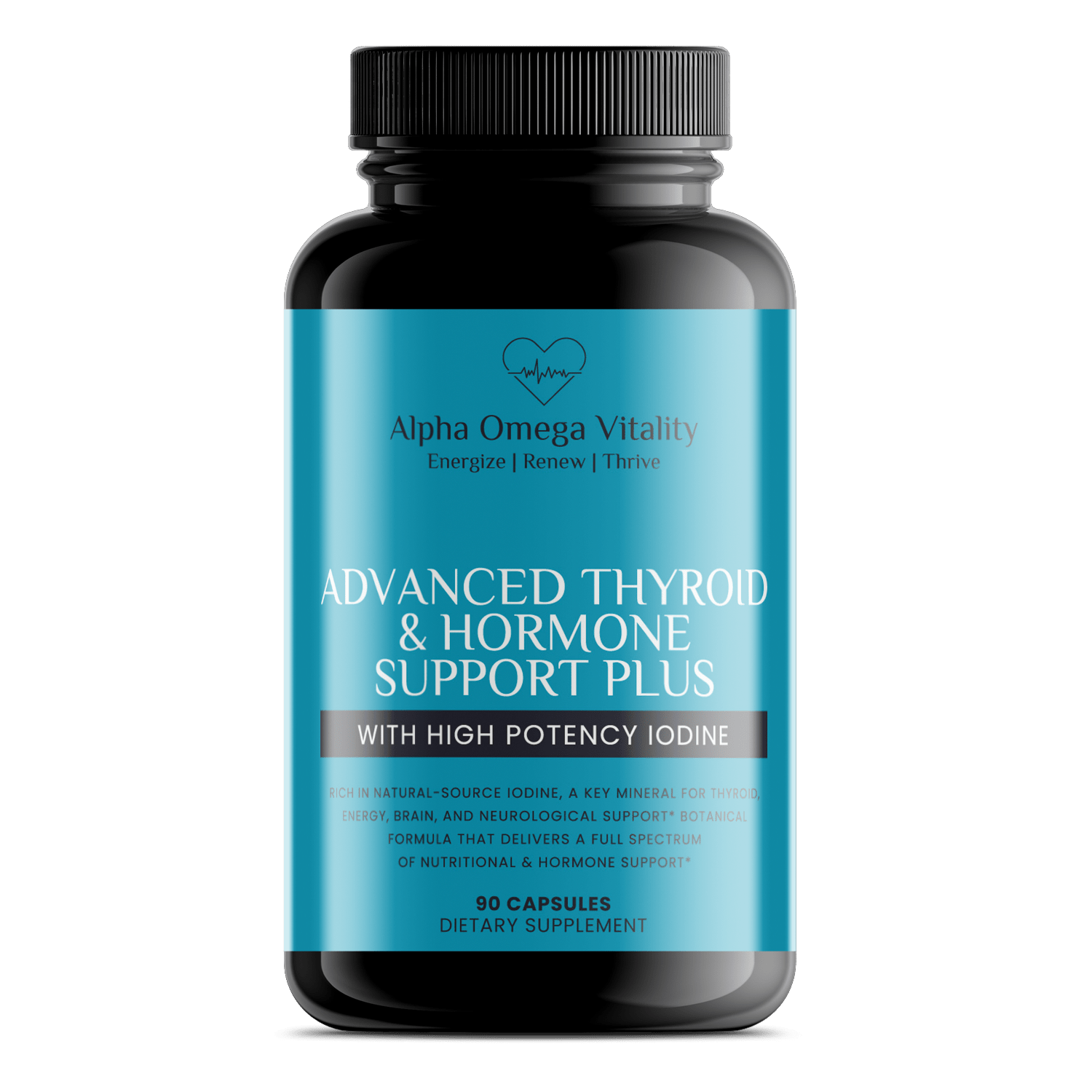 Advanced Thyroid & Hormone Support Plus - Alpha Omega Vitality