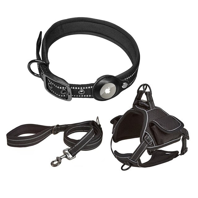 Airtag Pet Harness Vest Set - Alpha Omega Vitality