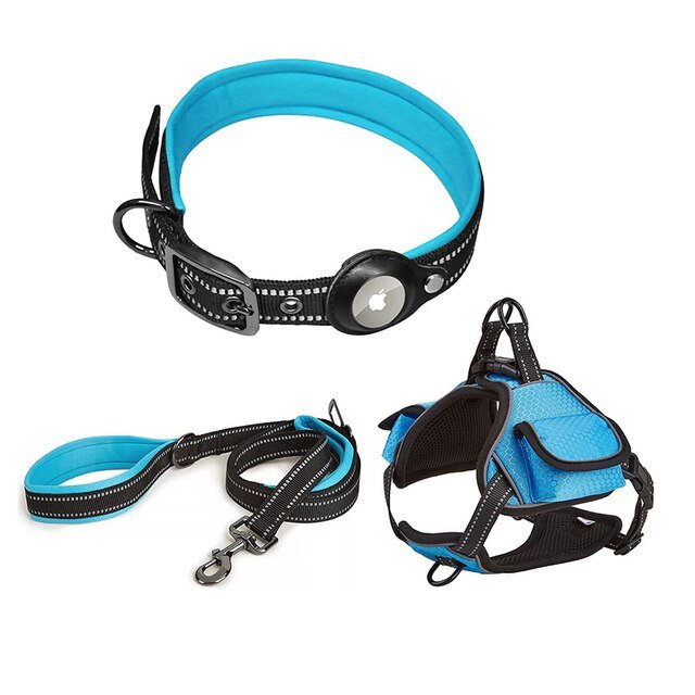 Airtag Pet Harness Vest Set - Alpha Omega Vitality