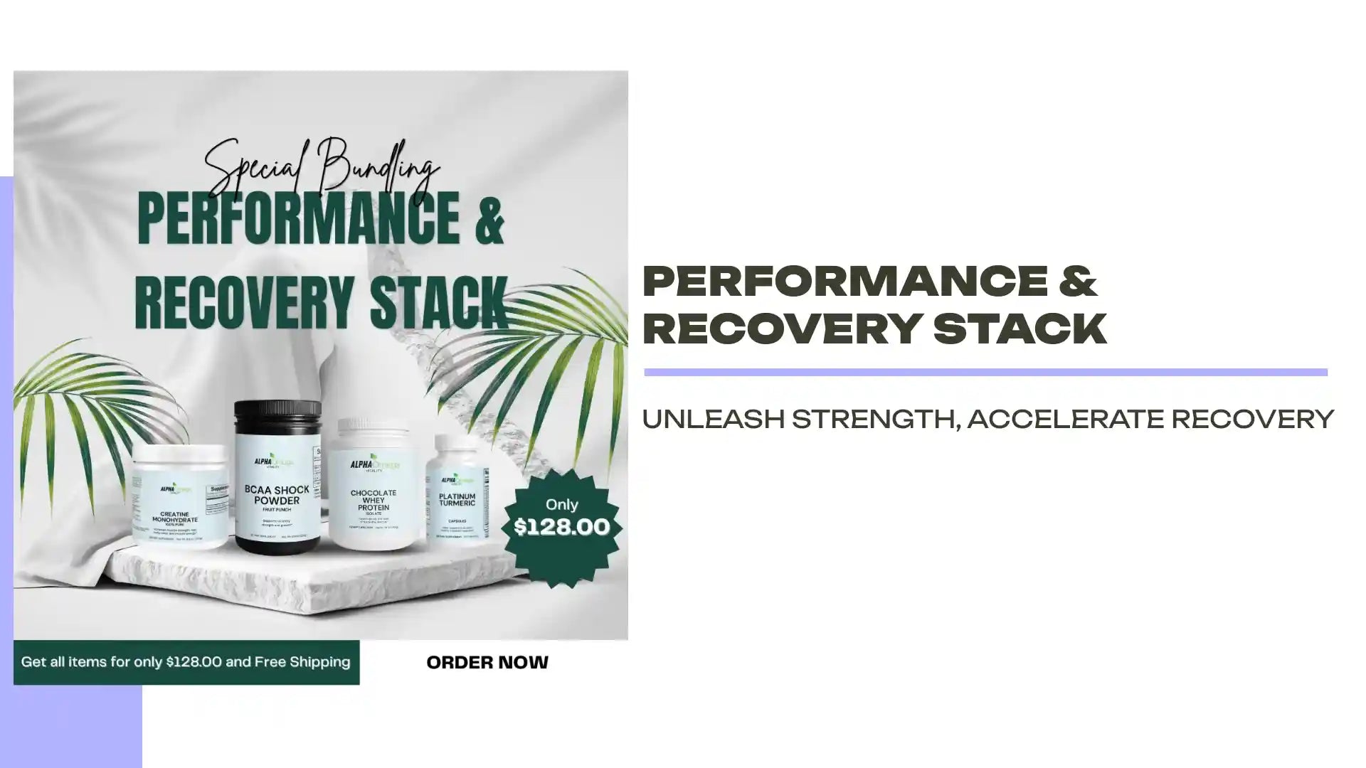 Performance &amp; Recovery Stack by@Outfy